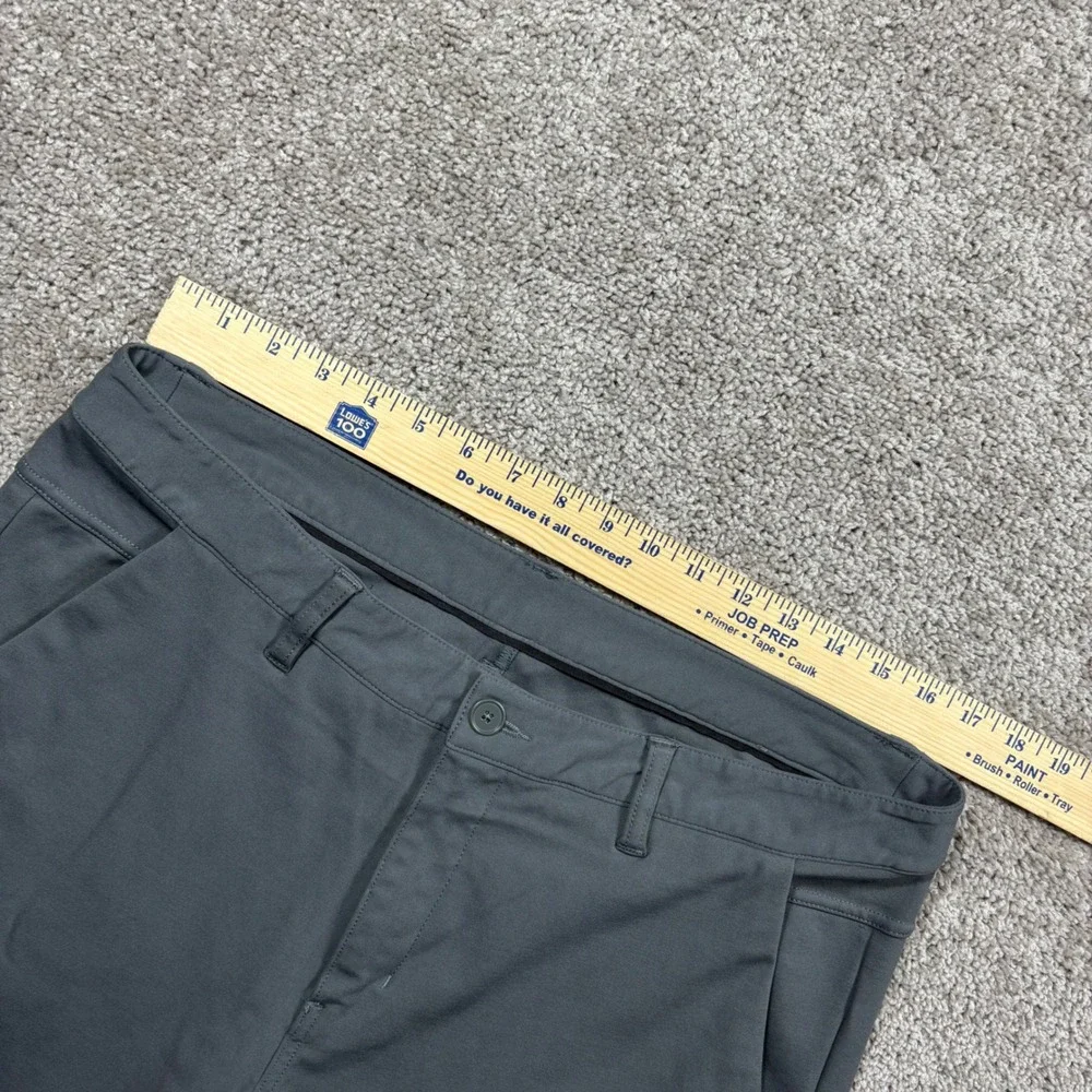 BYLT Premium Basics‎ Everyday Pant 2.0 Mens XL Gray Slim Tapered Performance